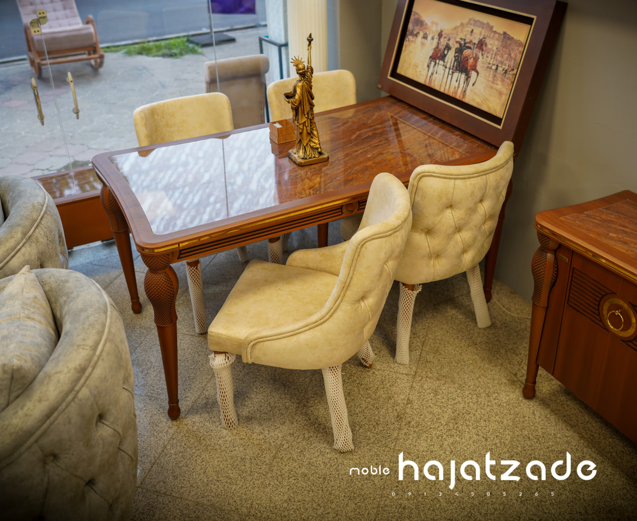 صندلی لوتوس میز۸۴